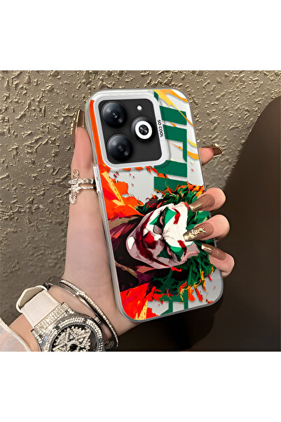 Hontinga حافظة هاتف متوافقة مع هاتف Infinix Hot 40i، حافظة مضادة للصدمات ومضا...