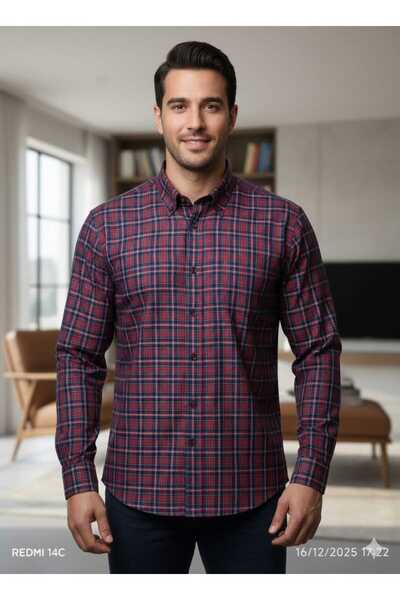 KATRİN KARELİ GÖMLEK