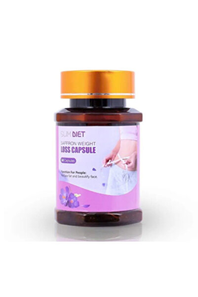 Safron 60 كبسولة سليم دايت بالزعفران لفقدان الوزن وزيادة الطاقة