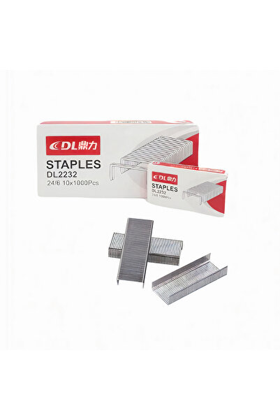 JML1 Capse metalice DL2232, metalice 24/6, set de 10 x 1000 buc., vrac