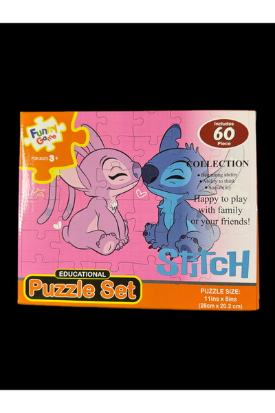 Stitch PUZZLE 🧩 UIMITORUL STICH PUZZLE 60 PIESE