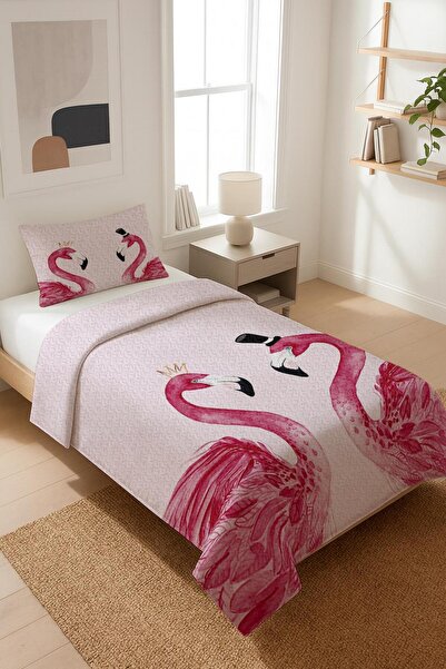 Dolce Mariee Set cuvertură de pat matlasată din țesătură din catifea cu model...