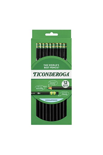 Dixon Ticonderoga The World's Best Pencil Soft Black 12-Pack Pencil