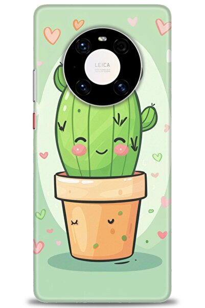 Rulet Aksesuar غطاء متوافق مع هاتف هواوي ميت 40 برو HD مطبوع - غطاء سيليكون م...