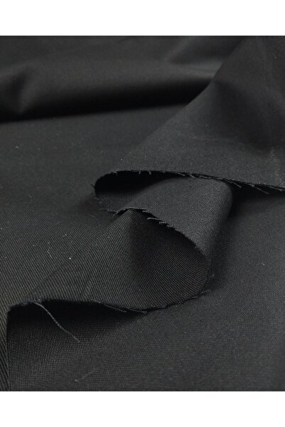 Kumaş Parça Siyah Renkte Kanvas Kot Kumaş En: 155 cm