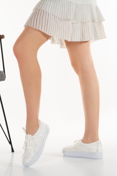 DARUGA حذاء نسائي ذو نعل مسطح منخفض ومريح للغاية لحفلات الزفاف والسهرات