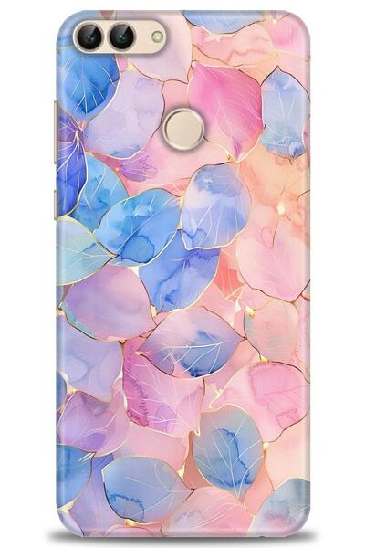 Rulet Aksesuar غطاء متوافق مع هاتف هواوي بي سمارت HD مطبوع - غطاء سيليكون مصم...