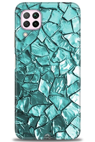 Rulet Aksesuar غطاء متوافق مع هاتف هواوي P40 لايت HD مطبوع - غطاء سيليكون بتص...