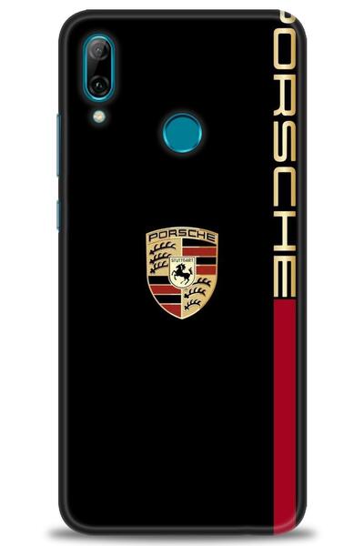 Rulet Aksesuar غطاء متوافق مع هاتف هواوي بي سمارت 2019 HD مطبوع - غطاء سيليكو...