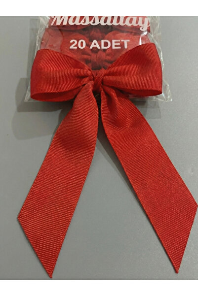 Massaltay Fiyonk Kurdele 3 cm 20 Adet Büyük Boy – Hediye Paketleme, Süsleme v...