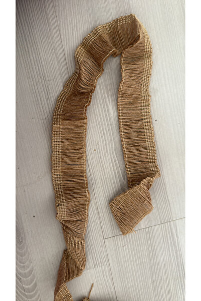 SÜSLÜTASARIM Jüt süsleme malzemesi püsküllü(5 metre)