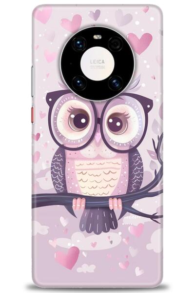 Rulet Aksesuar غطاء متوافق مع هاتف هواوي ميت 40 برو HD مطبوع - غطاء سيليكون ب...