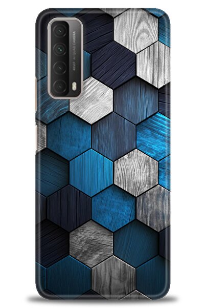 Rulet Aksesuar حافظة متوافقة مع هاتف هواوي بي سمارت 2021 HD مطبوع + واقي شاشة...