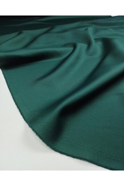 Kumaş Parça Zümrüt Yeşili Renkte Dalgıç Jarse En: 150 cm