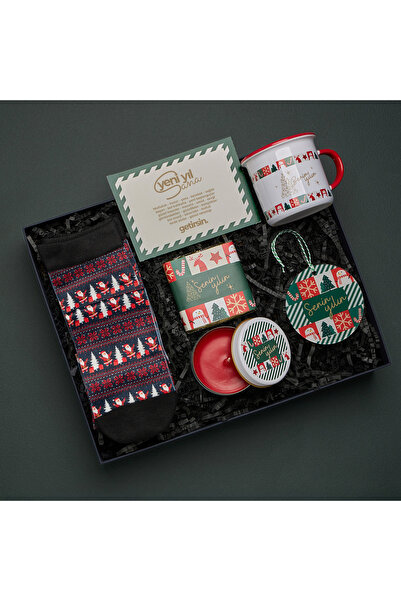 Hediyesepeti Kız Arkadaşa Özel Yılbaşı Mutluluk Hediye Kutusu