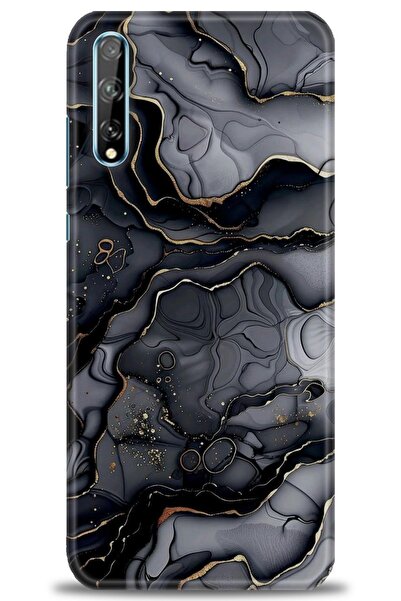 Rulet Aksesuar غطاء متوافق مع هاتف هواوي بي سمارت اس اتش دي مطبوع - غطاء سيلي...