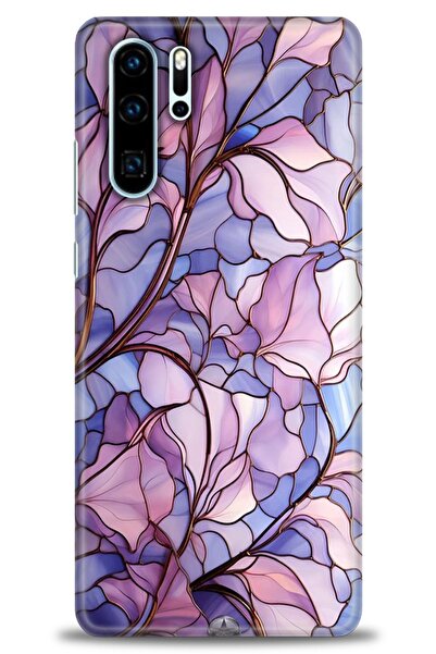 Rulet Aksesuar غطاء متوافق مع هاتف هواوي P30 Pro HD مطبوع - غطاء سيليكون بتصم...