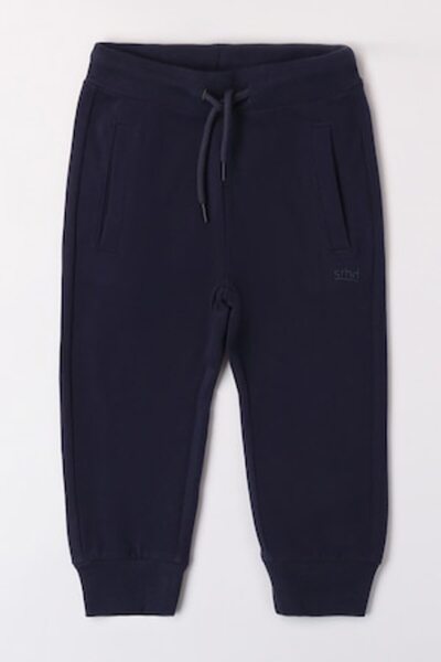 Sarabanda - Sweatpants with slanted pockets, Navy, 104 CM