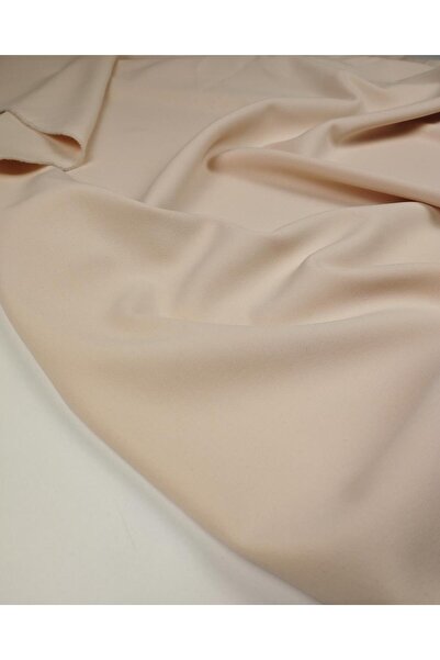 Kumaş Parça قماش كريب بلون السلمون العرض: 140 سم