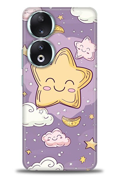 Rulet Aksesuar غطاء متوافق مع هاتف هواوي هونر مطبوع HD - غطاء سيليكون مصمم - 309