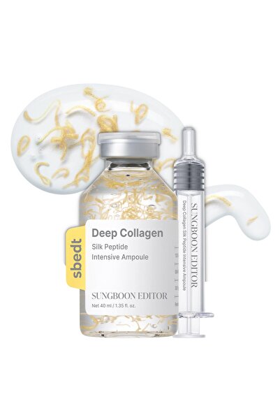 SUNGBOON EDITOR أمبولة شد مكثفة بببتيد الحرير | سيروم كوري مضاد للشيخوخة للوج...