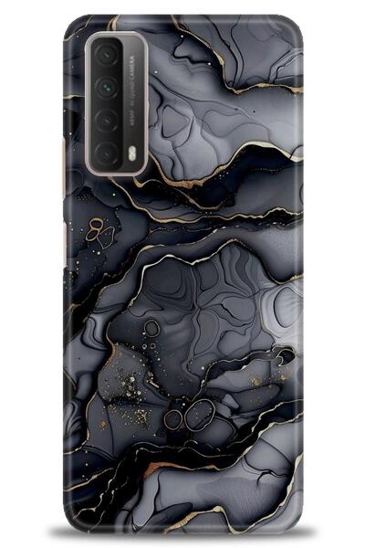 Rulet Aksesuar حافظة متوافقة مع هاتف هواوي بي سمارت 2021 HD مطبوع + واقي شاشة...