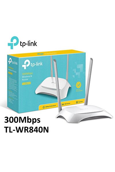 advisor TP-Link TL-WR840N 4-Port Wireless Router with 300Mbps Speed