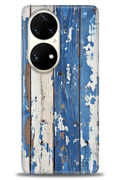 Rulet Aksesuar غطاء متوافق مع هاتف هواوي P50 Pro HD مطبوع + واقي شاشة سيراميك...