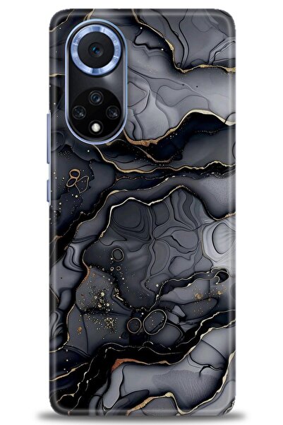 Rulet Aksesuar غطاء متوافق مع هاتف هواوي هونر مطبوع HD - غطاء سيليكون مصمم - 314