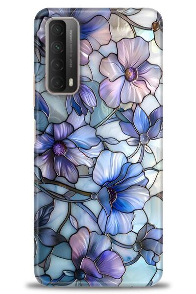 Rulet Aksesuar غطاء متوافق مع هاتف هواوي بي سمارت 2021 HD مطبوع - غطاء سيليكو...