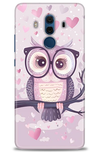 Rulet Aksesuar غطاء متوافق مع هاتف هواوي ميت 10 برو HD مطبوع - غطاء سيليكون م...