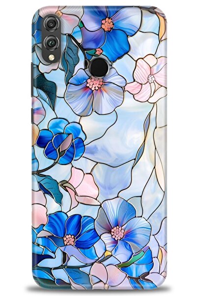 Rulet Aksesuar غطاء متوافق مع هاتف هواوي هونر 8X HD مطبوع - غطاء سيليكون مصمم...