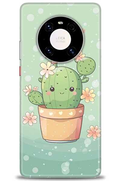 Rulet Aksesuar غطاء متوافق مع هاتف هواوي ميت 40 برو HD مطبوع - غطاء سيليكون م...