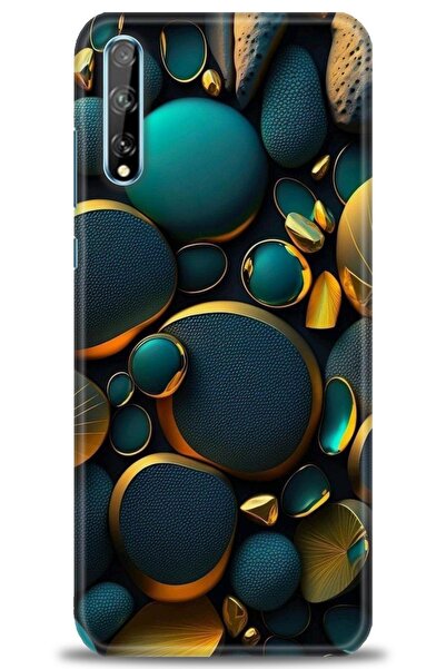 Rulet Aksesuar غطاء متوافق مع هاتف هواوي بي سمارت اس اتش دي مطبوع - غطاء سيلي...