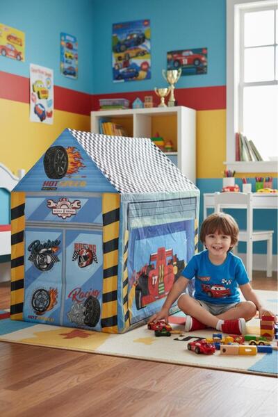 NeUygun Yarış Arabam Oyun Çadırı / Evi