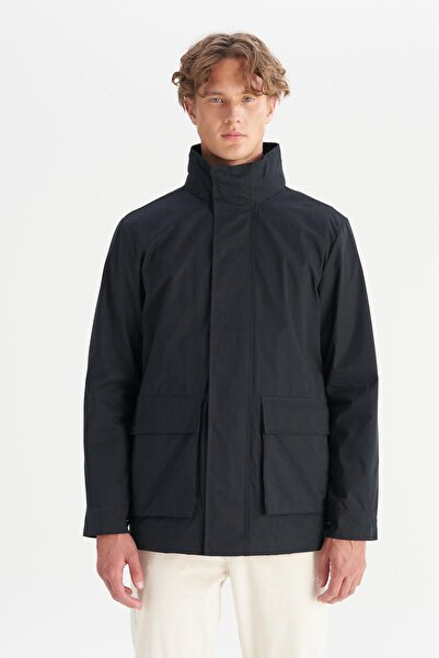 WRANGLER Black Men's Parka W2520422001 Black Parka