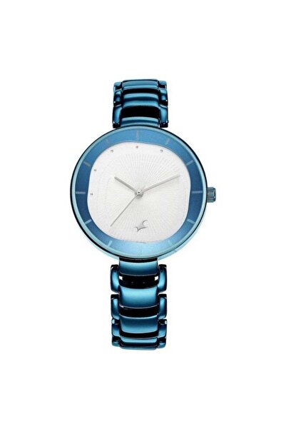 FASTRACK Style Up Women’s Watch 6270QM01 – Silver Dial, Blue Metal Strap, Qua...