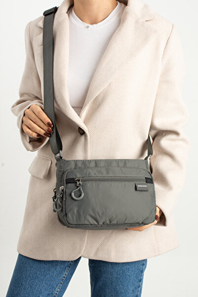 Sanmorris Jasminel Paraşüt Kumaş Suya Dayanıklı Ayarlanabilir Çapraz Askılı O...