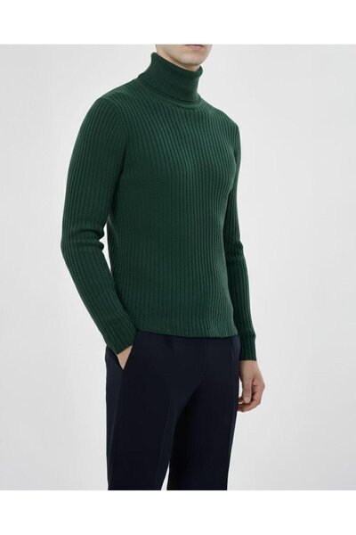 TerziAdemAltun Stil italian s slim fit f material reiat pulover tricot pentru...