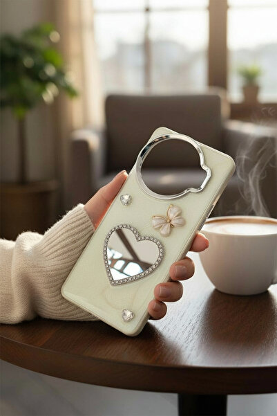 batuteknoloji Tecno Camon 30 Pro 5G Aynalı Taşlı Fiyonklu Kabartma Yüzeyli La...