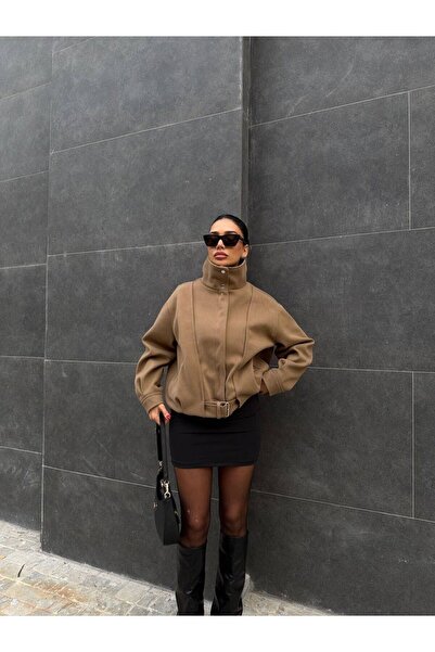 ALVOR Baliksirti Patterned Cashemere Jacket Coat