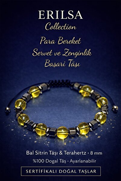 Erilsa سوار المال والثراء المعتمد – حجر السكريتيرين العسلي حجر تيراهيرتز