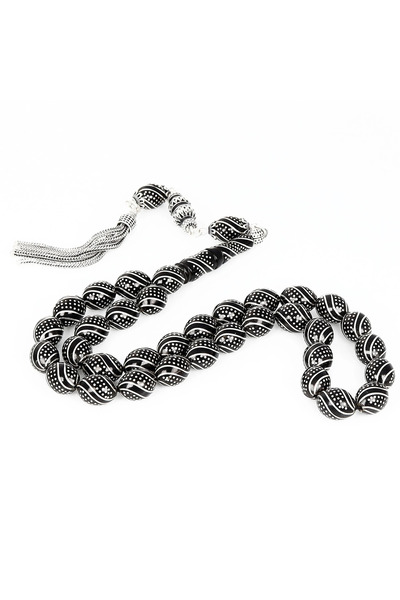 İnan Tesbih Silver Processing Erzurum Oltu Stone Prayer Beads