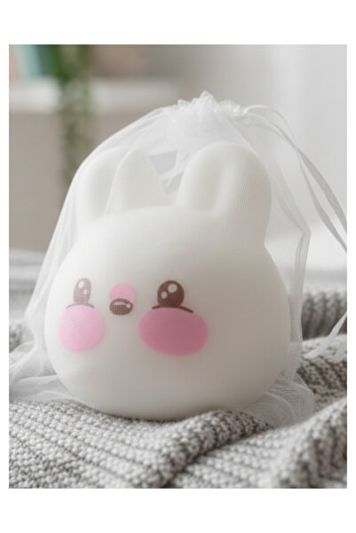 Flower Toys Bebek Tavşan Sukuşi Yumuşak Stres Atıcı Eğlenceli Sıkbırak Oyuncak