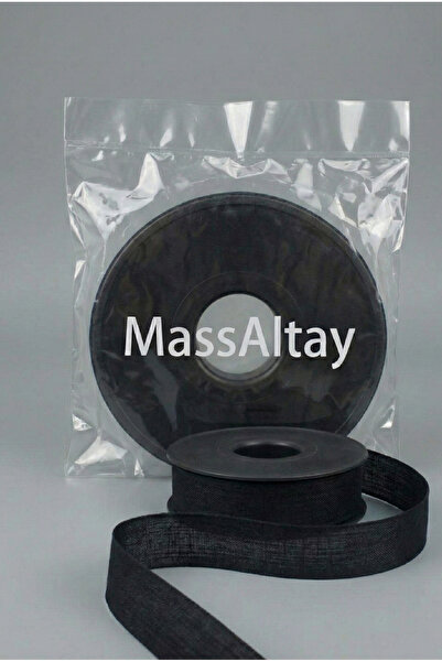 Massaltay ألوان شريط الكتان 2.5 سم - شريط لتغليف الهدايا والزينة والديكور