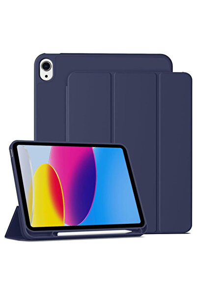 vienod Protective case for iPad (A16) 11 11 inch 2025/iPad 10 10, 9 inch 2022, TPU, Navy blue