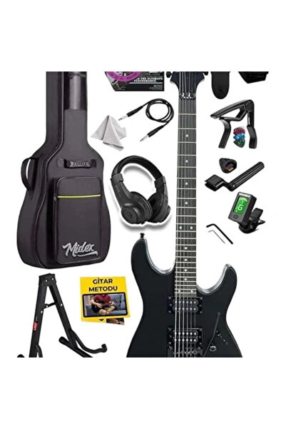 AyrStore GRX 300 BAG Profesyonel Elektro Gitar Seti Akçaağaç (Humbucker Humbu...