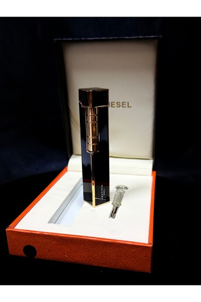 Vindiesel Gazlı Premium Metal Çakmak – Gece Siyahı, Ağır ve Kaliteli Kutulu, Lüks Tasarım