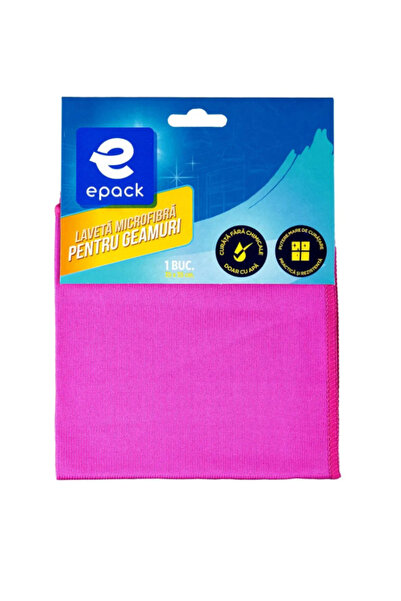 Epack ePack Microfiber Window Cloth, 35×35 cm, Streak-Free Cleaning