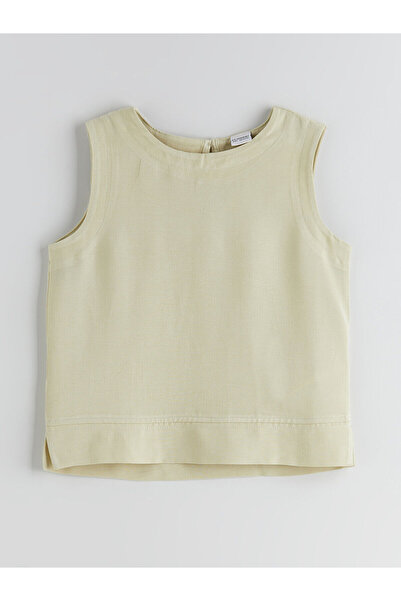 LC Waikiki Özmarka Νέα Σεζόν Κοριτσίστικη Μπλούζα με Λαιμόκοψη Ποδηλάτου από ...